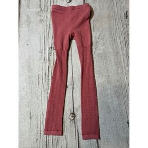 GAP Kids Girls‎ Rose Pink Textured Knit Tights Size S